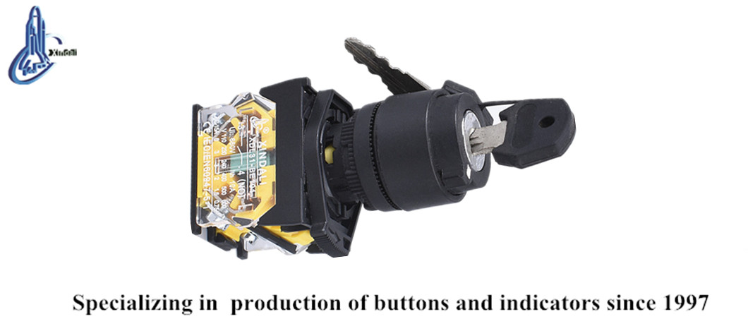 XDL31-BE key operated selector switch