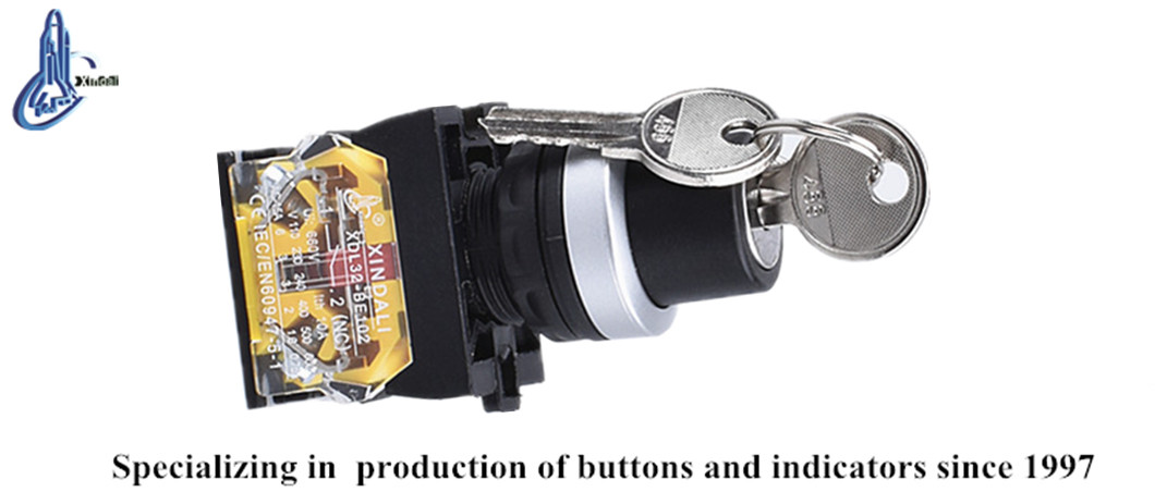 XDL32-CG35 3-Position Key Selector Switch unit