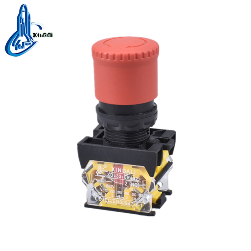 Mushroom Head Emergency Stop Push Button Switch