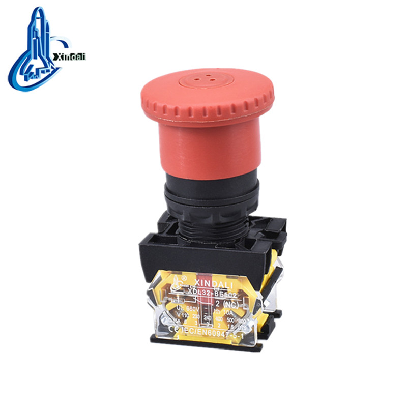 Waterproof Mushroom Head Pushbutton Switch