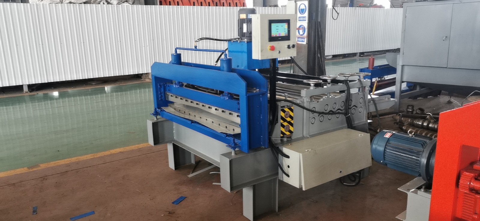 xinnuo profile leveling machine sheet cutting machine iron sheet leveling machine - Image 3