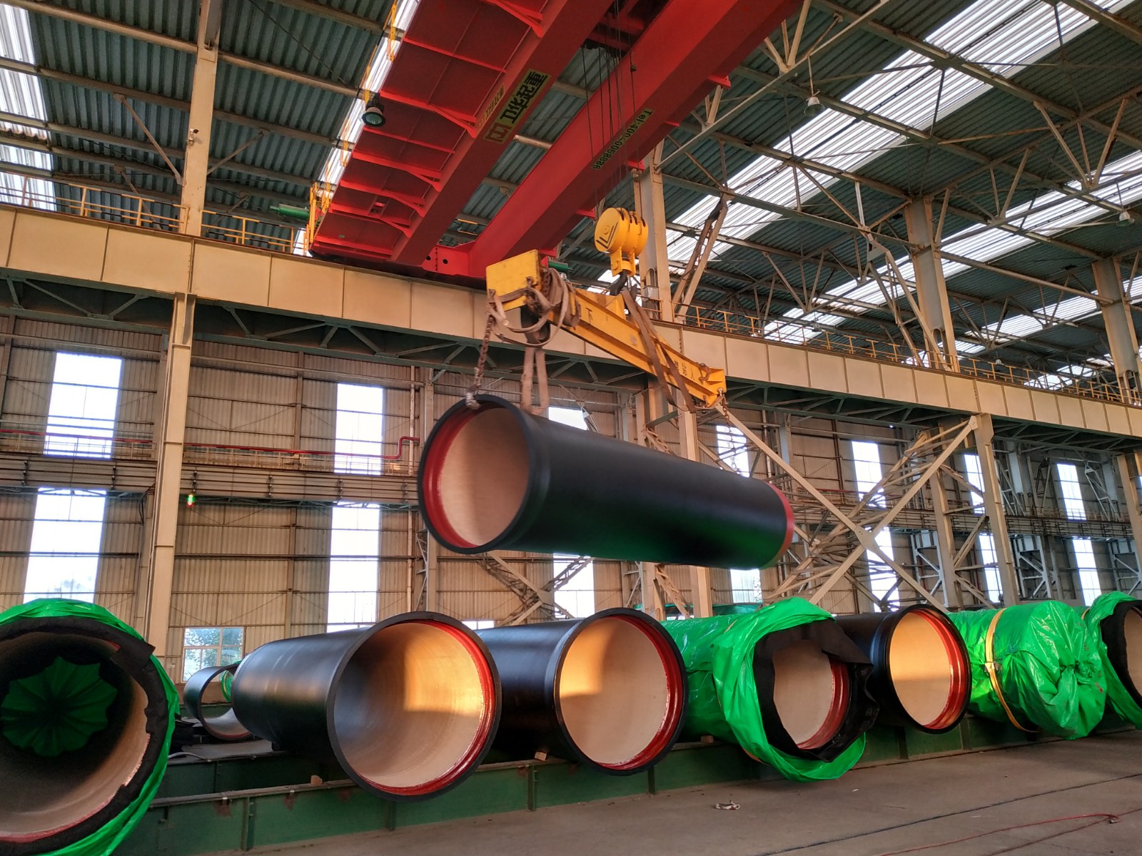 Ductile Iron Pipes for Water Processing