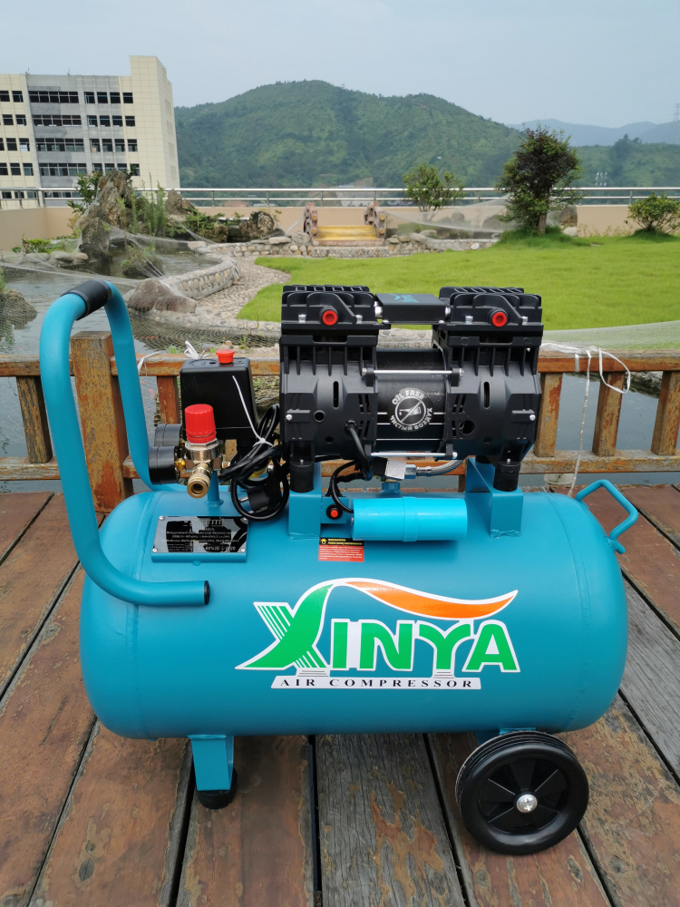 Direct-drive oil-free air compressor with 50L tank