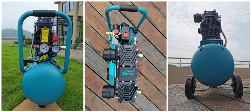 Portable air compressor unit