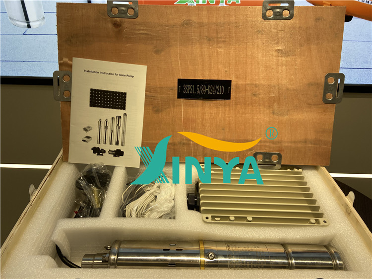 Solar pump packaging and installation instruction