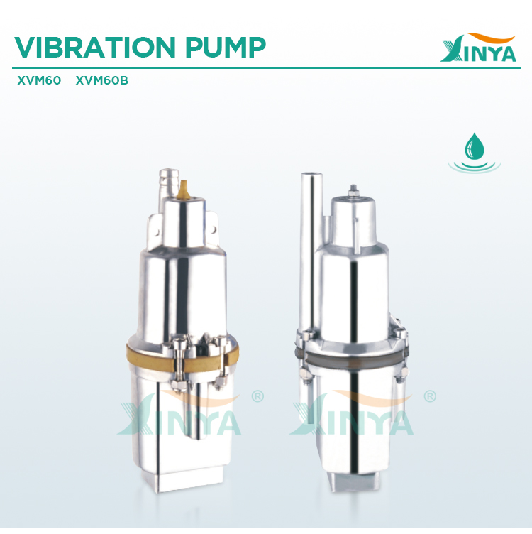 Submersible vibration pump exterior view