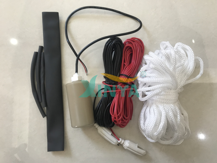 Included accessories kit for solar pump installation