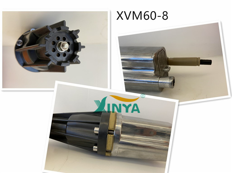 Submersible vibration pump exterior view