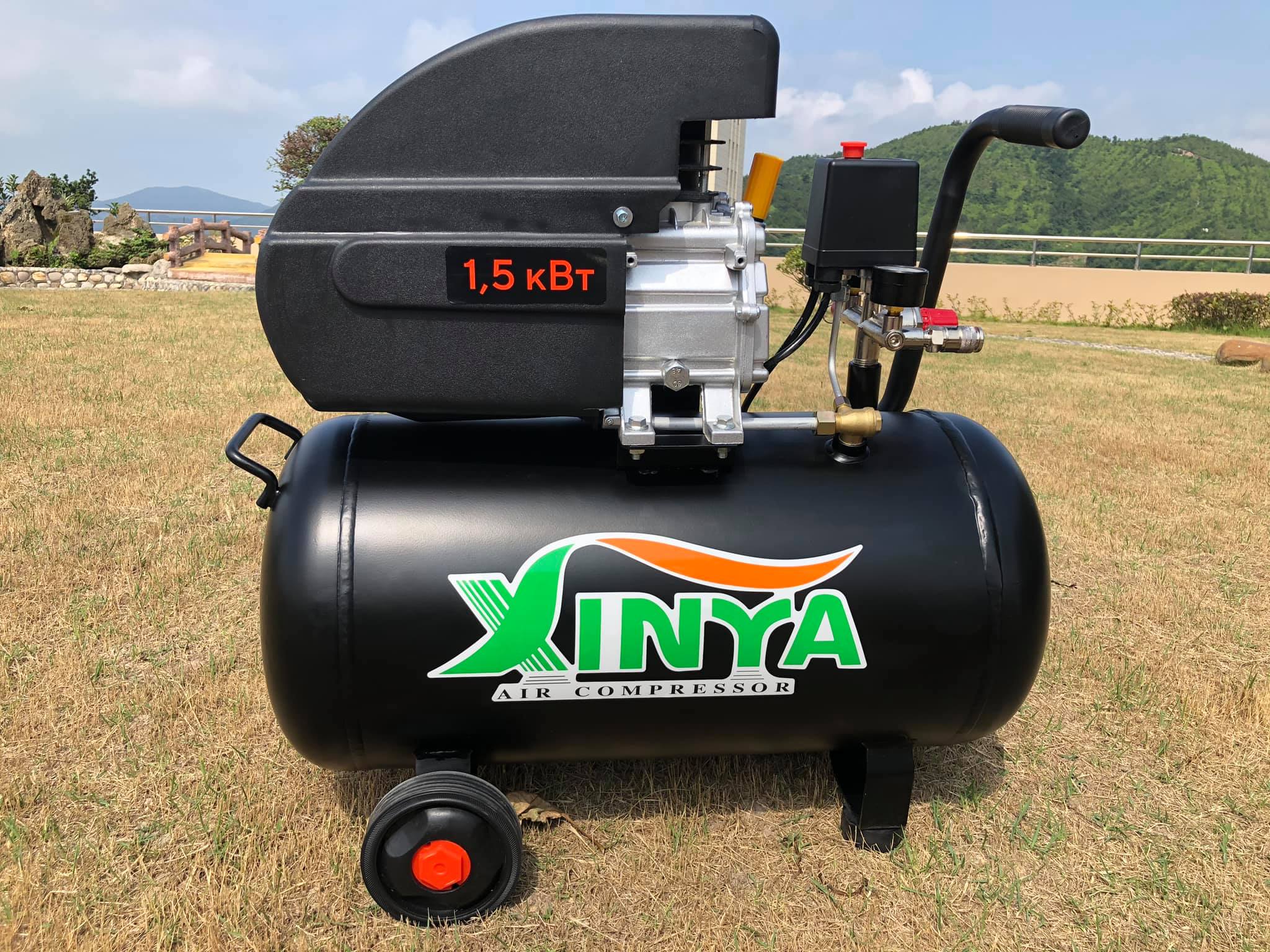 24L Portable Oil-Lubricated Direct Drive Piston Air Compressor