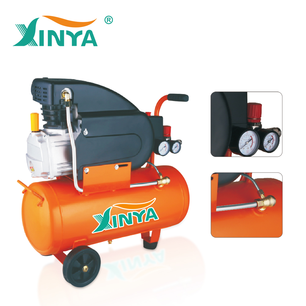 Full view of the 50L direct drive air compressor