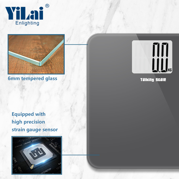 XLL big LCD display body weighing scale - Image 2