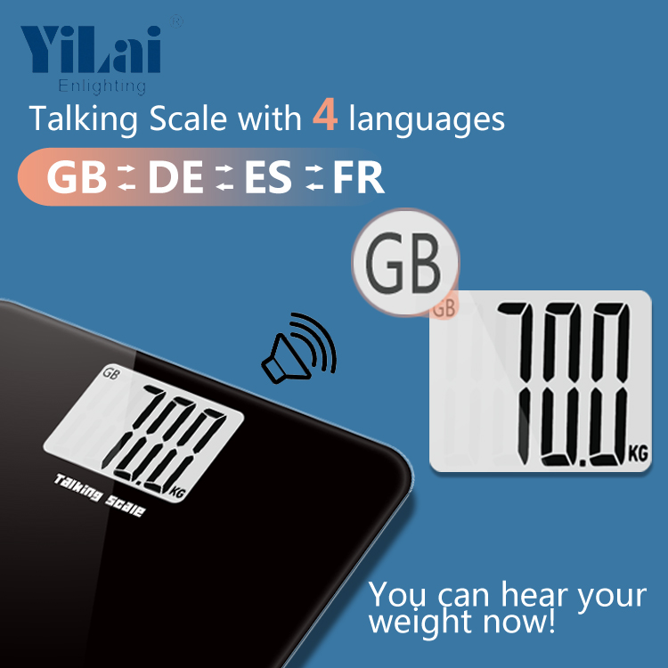 XLL big LCD display body weighing scale - Image 3