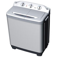 Twin-Tub Washing Machine with 8kg Capacity
