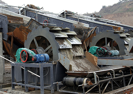 Rotating Bucket Sand Washing Machine