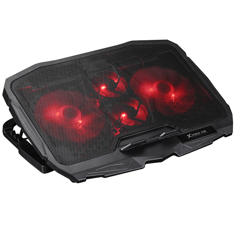 XTRIKE Laptop powerful cooling fan with LED light - Image 2