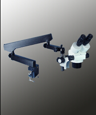 Binocular Stereo Microscope with Boom Stand