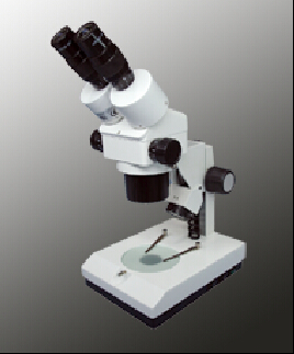 Binocular Microscope with Track Stand