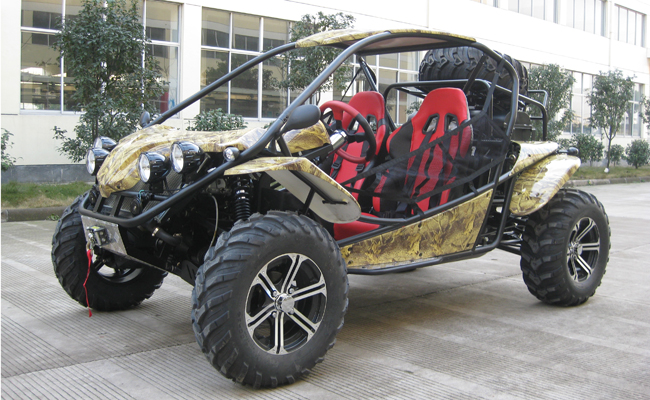 Off-Road Go-Kart Buggy with Roll Cage