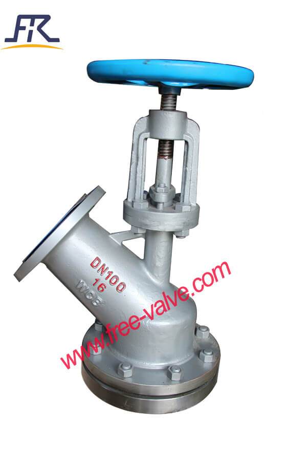 Y Type Tank Discharging Valve for Alumina Slurry - Image 2