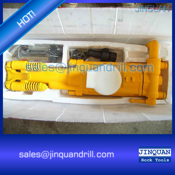 Pneumatic drilling equipment
