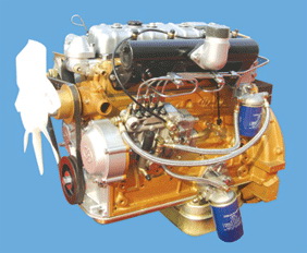 Four-Cylinder Water-Cooled Diesel Engine