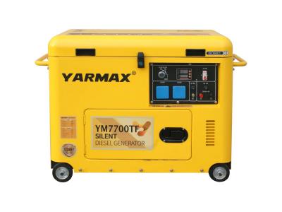 Yarmax 3KW, 5KW, 6KW, 7KW, 8KW Top-Open Silent Type Diesel Generator - Image 2