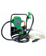 Self-Priming Rotary Vane Oil Transfer Pump with Flow Meter