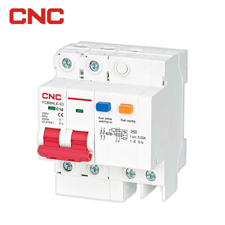 Residual Current Circuit Breaker with Overcurrent Protection