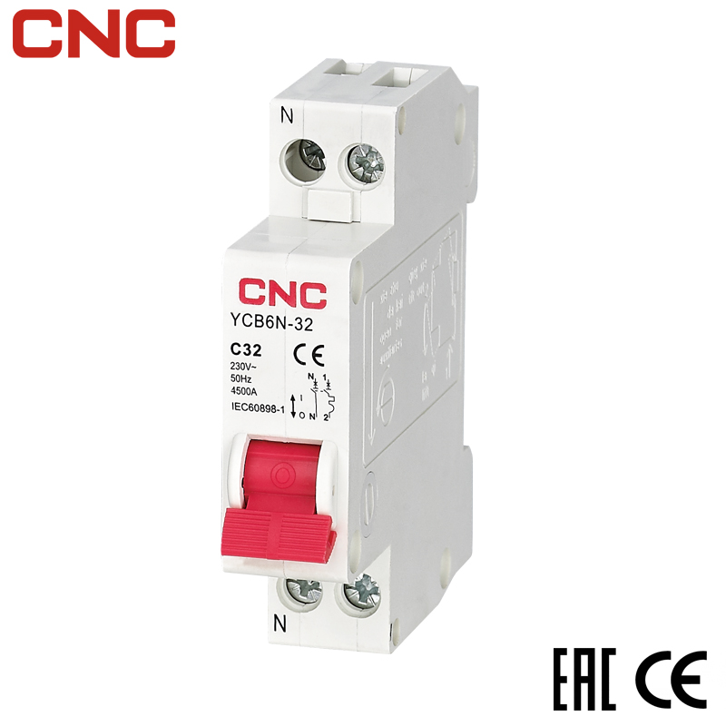 YCB6N-32 Miniature Circuit Breaker DPN - Image 2