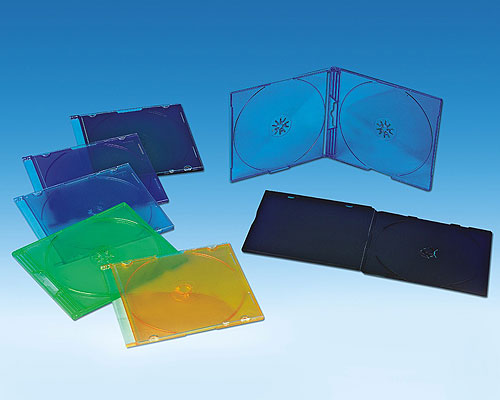 Colored Translucent CD Jewel Cases