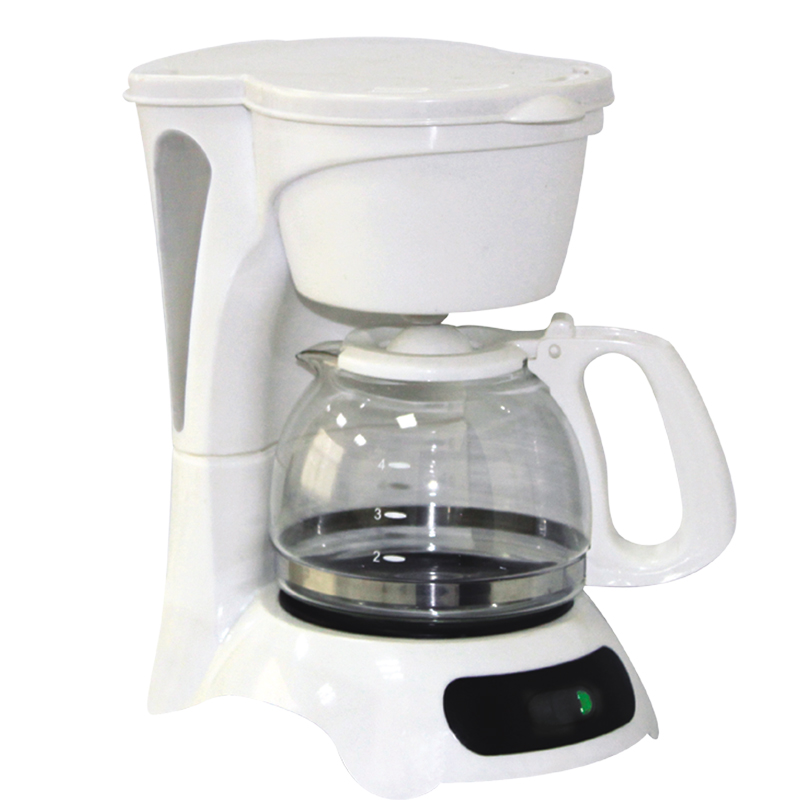 Electric Drip Coffee Maker with Glass Carafe