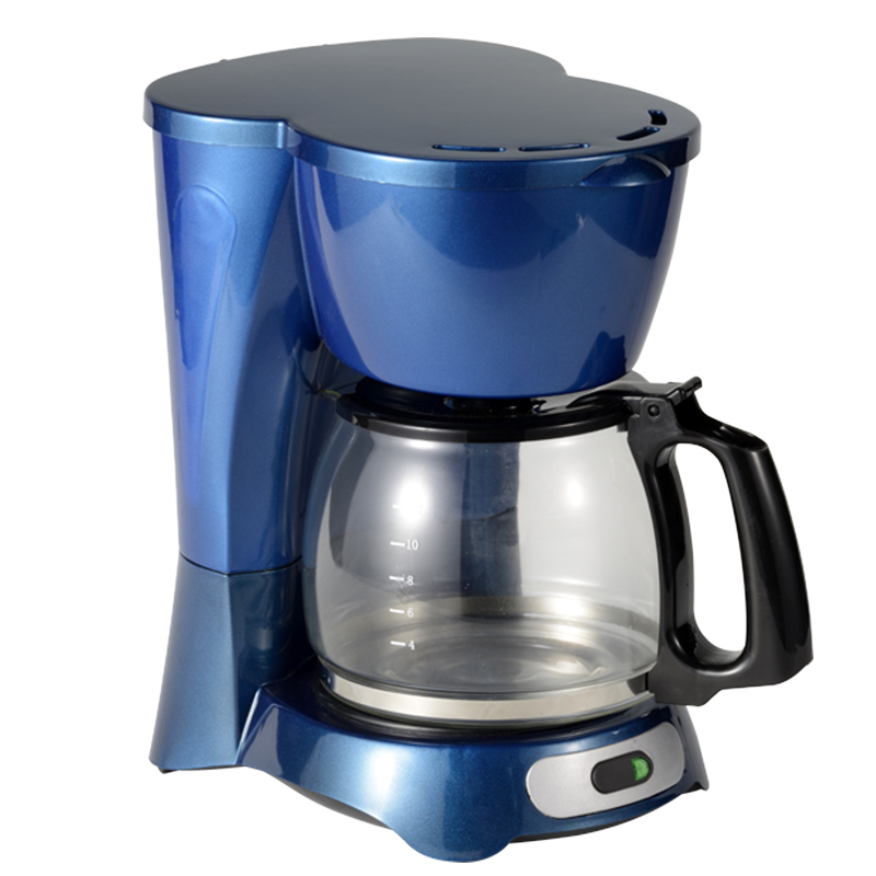 12-Cup Electric Drip Coffee Maker with Keep Warm Function