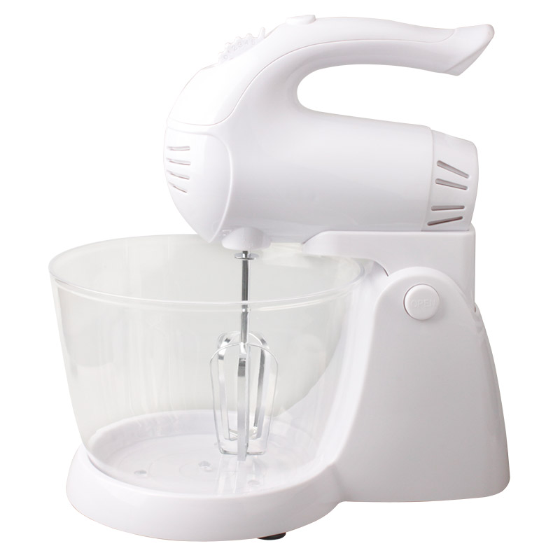 Electric Stand Mixer with Rotating Bowl