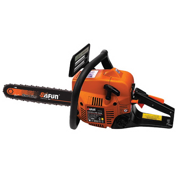 Gasoline Powered Wood Cutting Saw