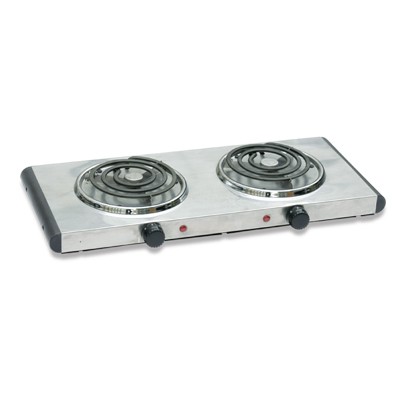Portable Double Burner Electric Cooktop