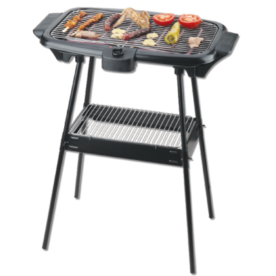 Electric Barbecue Grill with Stand