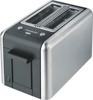 Two-Slice Stainless Steel Toaster