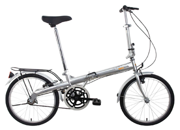 Folding Bicycle with Steel Frame
