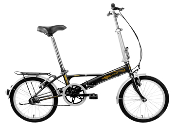 Folding Bicycle with Shimano 6-Speed Transmission