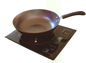 Black Glass Induction Cooker with Digital Controls