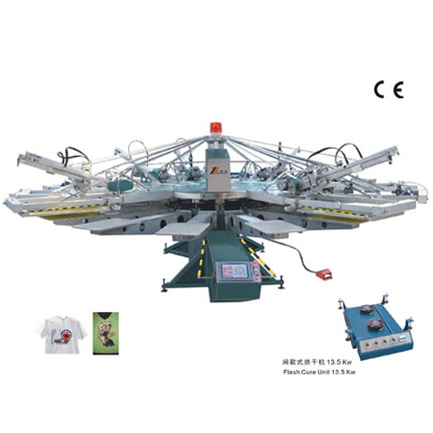 Automatic Textile Screen Printing Machine
