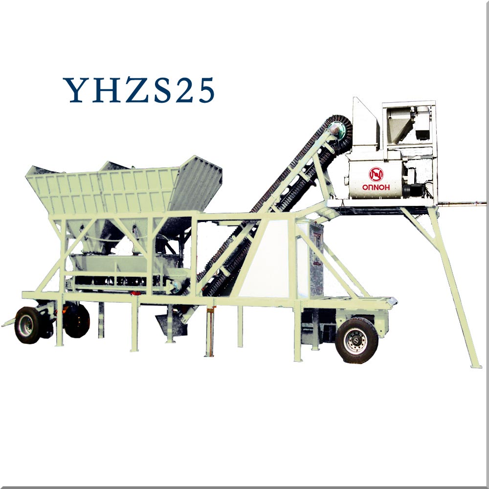 YHZS25 moblie conrete batching plant-Onnoh Machinery - Image 3