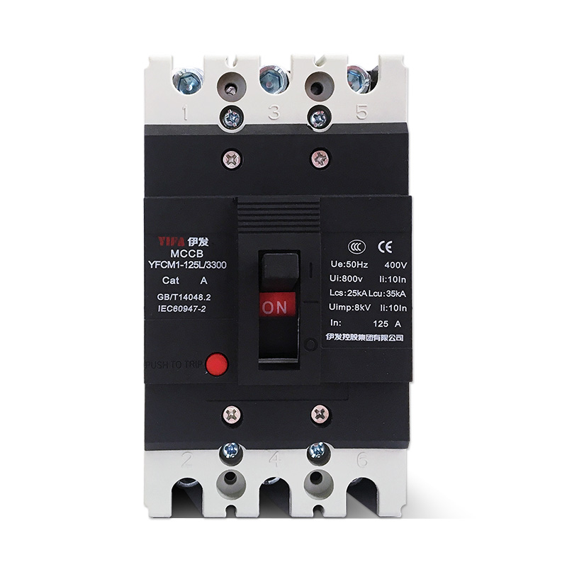 YFCM1 molded case circuit breaker technical diagram