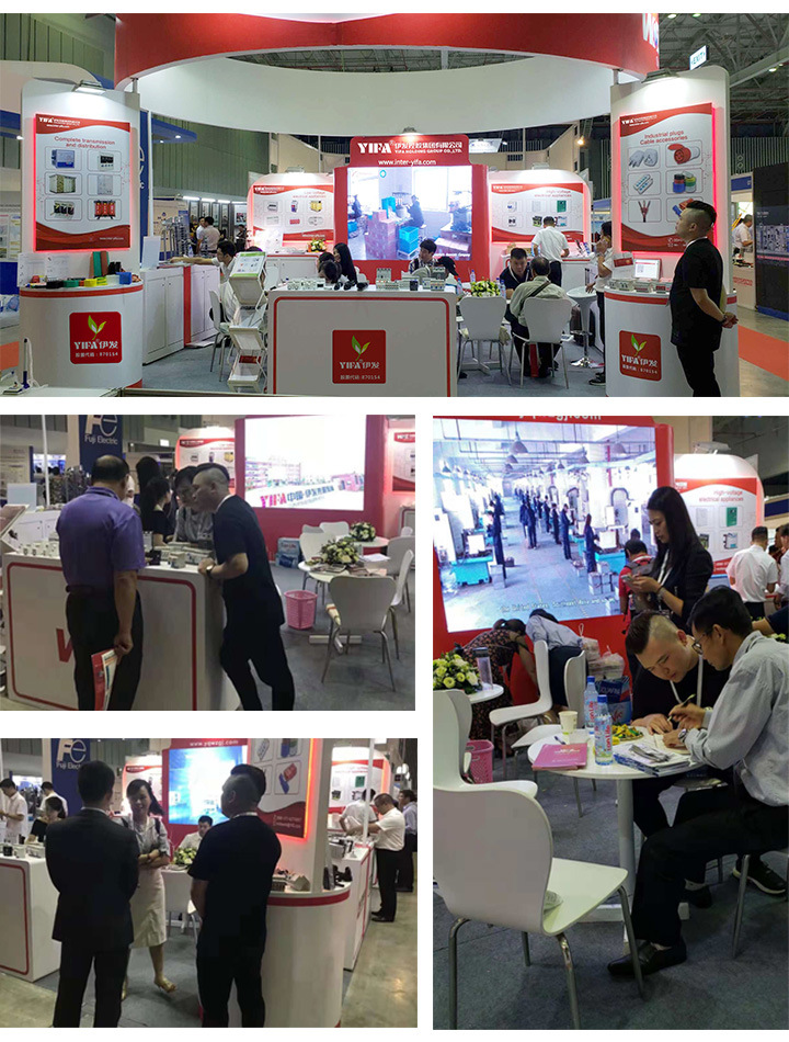 Transformer unit displayed at trade exhibition