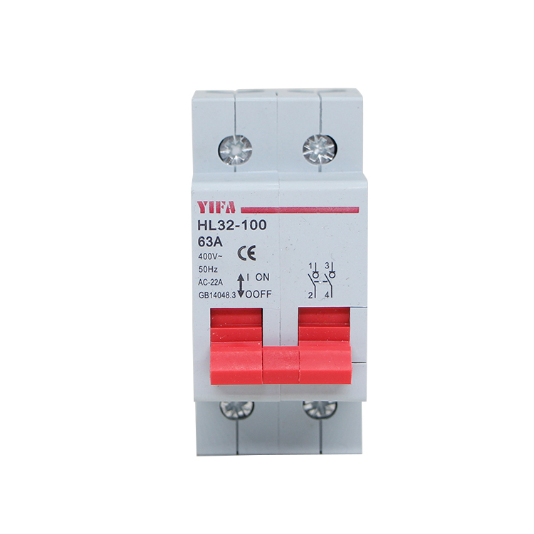 Terminal circuit breaker unit with schematic details