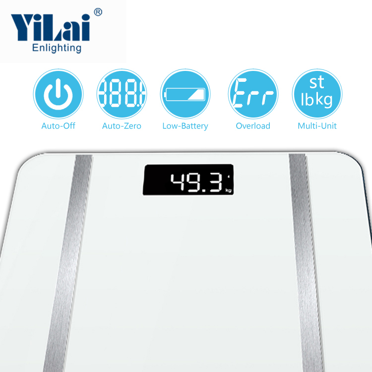 Yilai digital bluetooth bmi composition body fat samrt bluetooth scale with app - Image 2