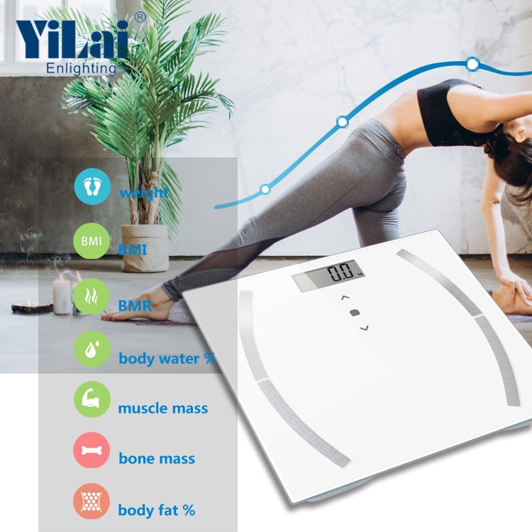 Yilai golden size body composition BMI scale body fat measurement scale with best price - Image 2