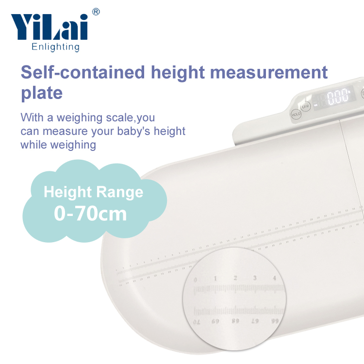 Yilai rechargeable body weight bathroom scale baby weight scale - Image 3