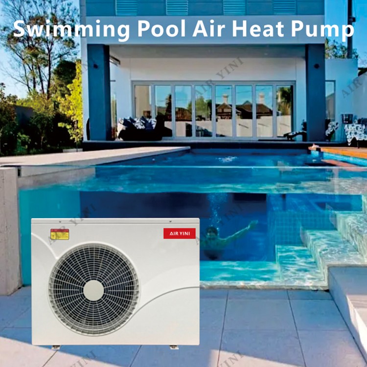 YINI Full DC Inverter WIFI Air Source Air To Water Swimming Pool Heat Pump Water Heater - Image 2