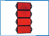 Rectangular Stacked Reflectors with Mounting Frame